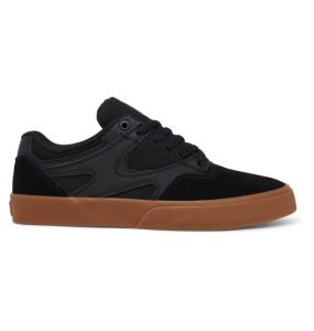 Buty Skate Męskie DC Kalis Vulc Czarne Czarne | 96320LGBR