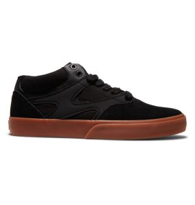 Buty Skate Męskie DC Kalis Vulc MID Czarne Czarne | 64251LCRV