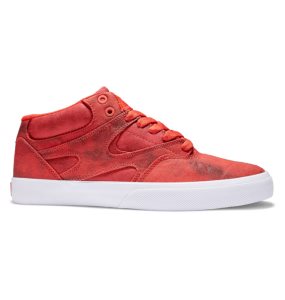 Buty Skate Męskie DC Kalis Vulc MID Czerwone | 74251KGDR