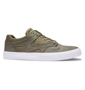 Buty Skate Męskie DC Kalis Vulc Oliwkowe | 21597MHLC