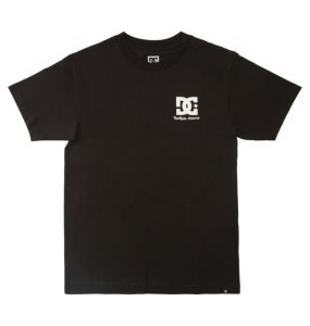 Koszulki Męskie DC BLABAC x Wes Heritage Czarne | 40893HXFL