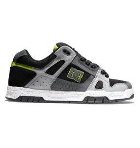 Trampki Męskie DC Stag Czarne Szare Zielone | 49287GUQA